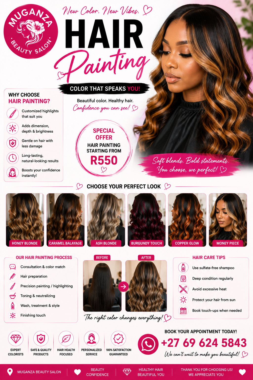 Plainting Hair