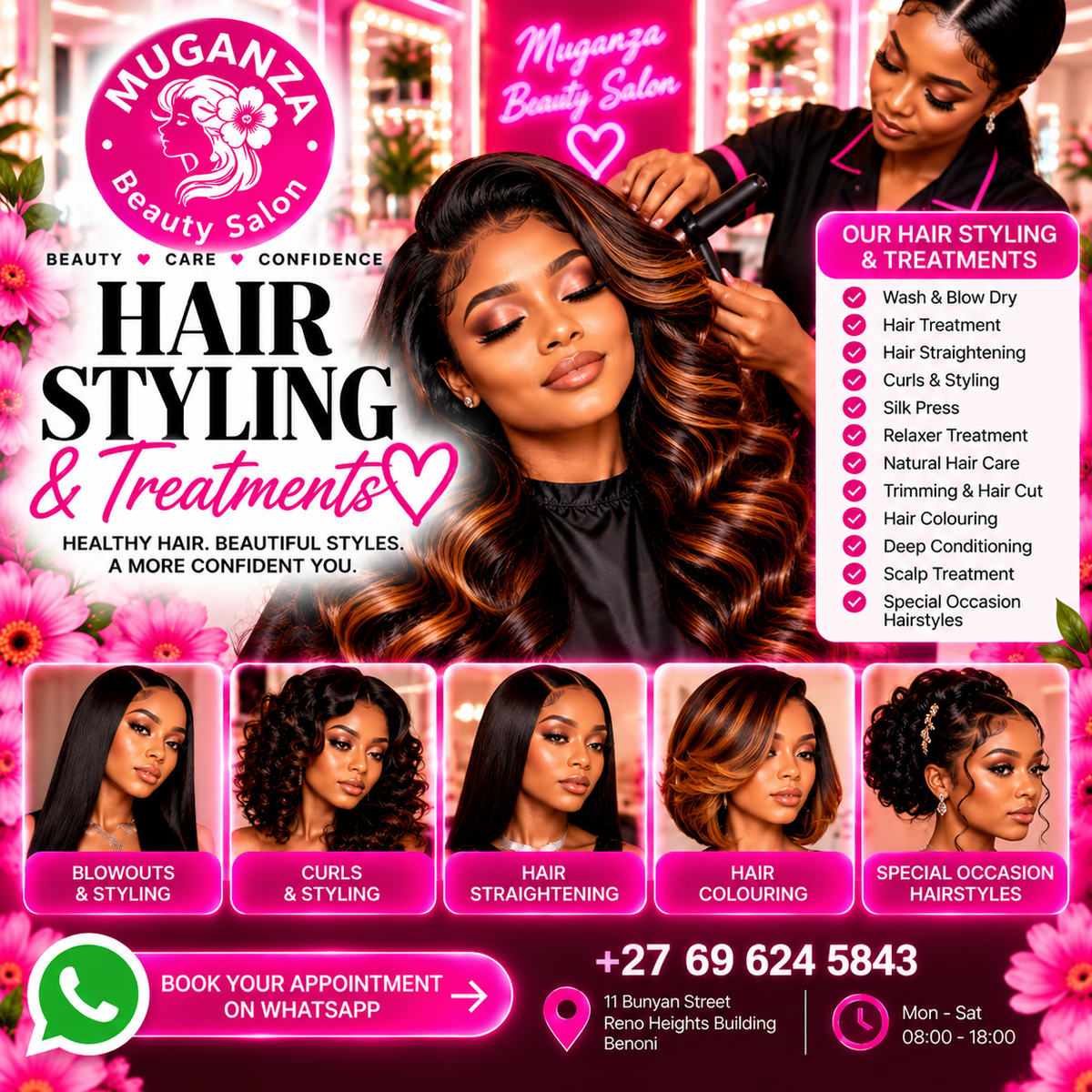 Hair Styling & Treatments